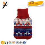 2000ml Classic Knitted Hot Water Bottle With Cover for Christmas Day thumbnail-5