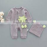 Whole Sale Boutique Romper Crab Pattern Newborn Baby Clothes Sets thumbnail-2