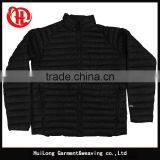 Light Weight Black Color Men Nylon Winter Jacket Zip up thumbnail-1