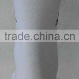 Fancy White Thin Cotton Socks With Logo thumbnail-2