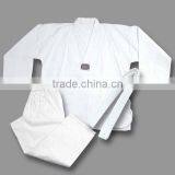 Student WHITE Taekwondo Uniform 8oz thumbnail-1