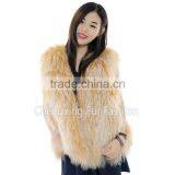 CX-G-B-160M 2016 New Fashion Custom Women Mongolian Lamb Fur Vest thumbnail-3