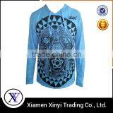 Newest Design Custom Fashion Sublimated Hooded Sweatshirt thumbnail-1