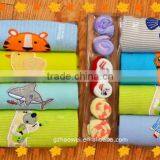 Lovely Animal Embroidery Baby Romper+socks Set thumbnail-1