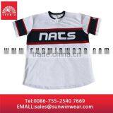 Custom Team Wear Good Quality Wholesales Pink Baseball Jersey thumbnail-6