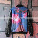 Hot Sale Custom Fashion Printing Leather Jacket China Manufacturer thumbnail-3