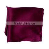 Men's Silk Satin Wine Handkerchief thumbnail-1