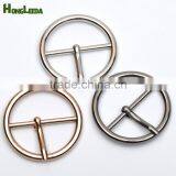 30mm 1.2inch Metal Alloy Pin Buckle Big Round Belt Bag Buckles Nickle,black,gold Colors BK-084 thumbnail-1