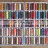 402 Polyester Sewing Thread Set 50 Colors 200m Each Cone With Embroidery Thread