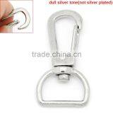 High Quality Silver Tone Carabiner Swivel Clasps For Key Ring thumbnail-1