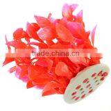 2016 Hot Sale Newest Aquarium Fish Tank Decoration Plastic Red Purple Plants Artificial Plants Grass Flower Ornament thumbnail-2