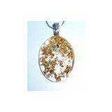 OEM / ODM High Polishy RoHs Green Environment Epoxy Resin Jewelry With Stainless Steel thumbnail-1