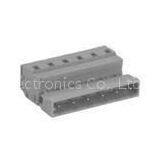 6P Male 24 - 14 AWG 0.2 - 2.5 Mm2 7.5mm Pitch MCS Connector With Fixing Flanges