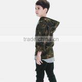 B40689A 2017 Autumn Top Sale Boys Army Printed Pullover Hooded Sweatshirt thumbnail-3