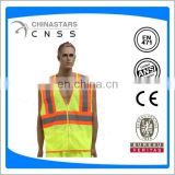 ANSI Hi vis Two-Tone Mesh Safety Warning Vest with pocket