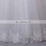 Off-shoulder Lace Wedding Dress A Line Slim Floor Length Bridal Gown thumbnail-6