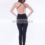 Wholesale Factory Price Halter Jumpsuit Black Sexy Lace Jumpsuit Fashion New Design thumbnail-3