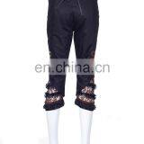 Steampunk Capri Pants With Laced Inserts thumbnail-2