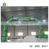 sealed inflatable arch with banner
