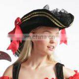 Beauty`s Love Halloween Costume Hat Sexy Women Pirate Hat thumbnail-2