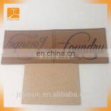 Cheap Custom High Quality Jeans PU Leather Label With Metal Logo thumbnail-6