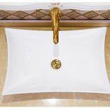 Bathroom Ceramic Modern Popular Used Round Shape Single Hole Table Top Art Wash Sink thumbnail-5