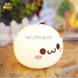 Cartoon Cute Bedside Night Light, Silicone Small Night Light ,7 Color Change Led Night Light for Baby thumbnail-2