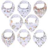 New Designs Baby Bandana Bibs Super Absorbent Cotton Baby Burp Cloths Bandana Bibs Baby Girl Bibs for Drooling and Teething thumbnail-3