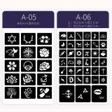 Waterproof Temporary Tattoo Sticker Black Disposable Hand Arm Girl Boy Body Sticker Tattoo Stencil For Tattoo Ink thumbnail-5