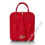 Manufacturer Carrying Waterproof Zipper Wine And Glass Carrier Bag thumbnail-3