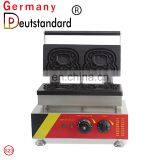 Commercial Snack Waffle Iron Bear Shape Electric Waffle Cone Maker for Sale thumbnail-3