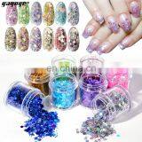 2019 New Arrival Colorful PET Nail Sequins Crystals Flash 3d Nail Art Decoration thumbnail-6