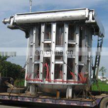 Big capacity steel scrap melting medium frequency induction furnace