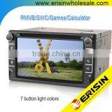Erisin ES6536G 6.2" Double Din Touch Screen Car DVD Player thumbnail-1