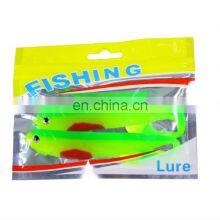 Luminous Body Soft Bait 6 Colors 15cm 15.9g T-tailed Softworm Fishing Lure for Trolling Bait Fishing Spinning Casting Fishing thumbnail-5