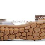 2016 New Design Shiny Sequined Pailette Flat Real Leather Sandals Shoes for Summer and Beach With Oxford Sole thumbnail-5