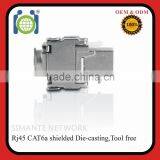 CAT6A Keystone Jack STP Tooless