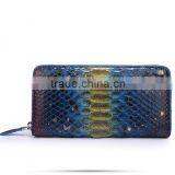 Custom Logo Lady Luxury Genuine Python Snake Skin Leather Clutch Bag Wallet for Women thumbnail-5