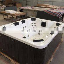 Japanese High Quality Best Commercial Balcony 8 Person Outdoor Hot Tub Spa Extra Large With tv thumbnail-4