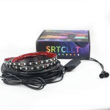 Digital Rgb Waterproof Colorful Car Led Strip Exterior Ambient Lighting for Remote Control Car Underglow Lights thumbnail-1
