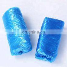 Wholesale Disposable Plastic Arm Sleeve Cover Blue PE Oversleeve With Elastic Cuff thumbnail-2