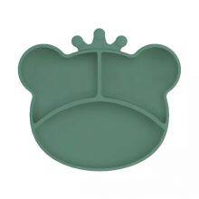 Wholesale Frog Shape Silicone Baby Feeding Set thumbnail-2