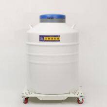 Australia Frozen Sperm Container Liquid Nitrogen Tank Wheeled Cart thumbnail-4