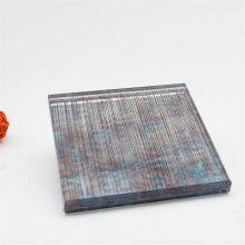 Novel Design Decorative Building Fused Glass Art Pattern Stain Hot Melt Tempered Glass thumbnail-2
