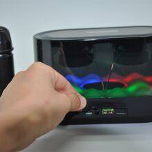 New Trending KTV Indoor Music Party Speaker Mini Desk Wireless RGB Warm Night Light Portable Stereo Blue Tooth Speakers System thumbnail-5