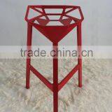 Replica Italian Graceful Design Aluminum Stacking Konstantin Grcic Stool One,bar Stool One, Red Color Stool One thumbnail-4