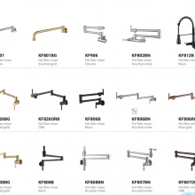 Keep the Kitchen Fresh and Hygienic Cleaning is Easy and Convenient Multi-functional Design Pot Filler Mixer Series thumbnail-2