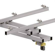 Custom Aluminum Light Ceiling Mounted Suspension Bridge Crane thumbnail-3