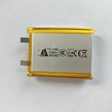 Wholesale High-quality High-capacity Rechargeable 3.7V Polymer Lithium Battery Packs, JS 124861 5000mAh 3.7V LED Light Battery, thumbnail-2