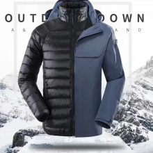 2024 Customized Men's Camouflage Wool Tactical Jacket, High-quality Outdoor Skiing Windproof and Warm Jacket thumbnail-2